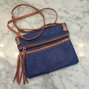 Vera Pelle Indigo Leather Purse